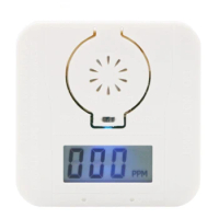 Carbon Monoxide Smoke Detector Alarm Poisoning Gas Warning Sensor Security Poisoning Alarm Lcd Photoelectric Detectors