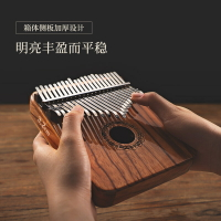 【魯儒B類旗艦款】拇指琴卡林巴17音kalimb初學17音拇指鋼琴樂器