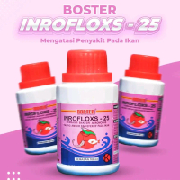Boster INROFLOX-25 CAIR 100ML Pembersih Bakteri Ikan & Udang Mengatasi Penyakit Perikanan Enrofloxac