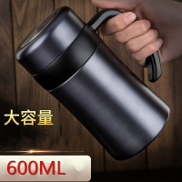 中年老年人老人專用保溫杯送爸爸媽媽用喝茶杯有手柄泡茶水杯子大