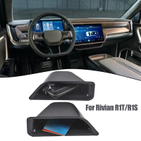 Kotak Penyimpanan Pintu Kereta untuk Rivian R1T/R1S ABS Hitam 2 Unit
