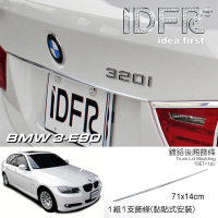 【IDFR】BMW 3系列 E90 2008-2011 鍍鉻銀 後箱飾蓋 尾門把手蓋(後箱飾條 尾門飾條)