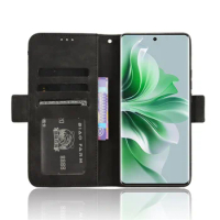 For OPPO Reno 11 5G Flip Type Phone Case for OPPO Reno11 5G Reno 11 5G Leather Multi-Card Slot Mobile phone Wallet case