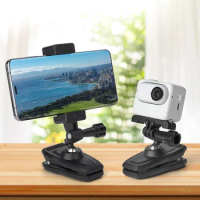 For Insta 360 ONE RS Universal Magnetic Stand 360 Degree Action Camera Backpack Clip For Action Camera Accessories