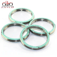 Exhaust Pipe Header Gasket For Suzuki GS 1000/500 E/F GS1000 GS500 GS500E GS500F TC/TS 100 TC100 TS100 GT250 GT 250 motorcycle