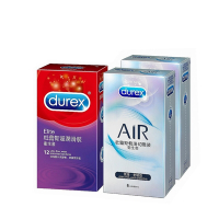 【Durex杜蕾斯】AIR輕薄幻隱裝衛生套8入*2盒+超潤滑裝12入