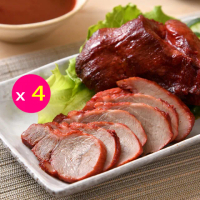 【卜蜂】異國美食饗宴 港式蜜汁叉燒肉 任搭4盒組(250g/盒_團購.居家料理.節慶必備)
