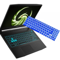Silicone Keyboard Cover Gaming Laptop Protector for MSI 15.6" Bravo 15 C7V C7VEK / MSI 17.3'' Bravo 17 C7V C7VEK