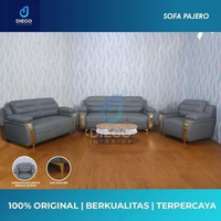 Sofa Dacron Pajero Sofa mewah sofa minimalis sofa elegant Sofa 211 Pakai Meja