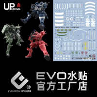 Decal Trượt Nước, EVO, Dành Cho HG 1 / 144, Chủ Đề GQuuuuuuX, Sản Xuất Hàng Loạt, Cảnh Sát Char 's Z