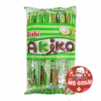 Bánh que Akiko Oishi, snack que nhân các vị (gói 140g)