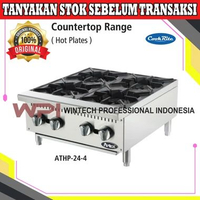 Cookrite ATHP-24-4 4 Burners Gas Stove Table Top - Gas Open Burner - Kompor Gas Di Atas Stainless St