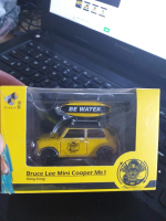 TINY BRUCE LEE MINI COOPER MK1 HONGKONG KUNING