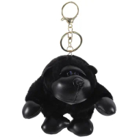 Gorilla Plush Pendant Monkey Keychain (Black) 1pc Gorilas Animal Stuffed Baby Toys Decor Animals
