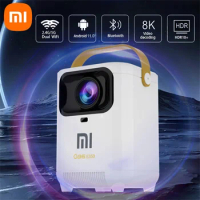 NEW Xiaomi E350 Home Projector 4K HD Android 11.0 Dual Band WIFI 6.0 800 ANSI BT5.0 1920*1080P Cinema Outdoor Portable Projector