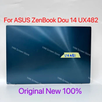 Replacement Top Half Part For Asus ZenBook Flip 14 UX481 UX481F Full LCD Assembly 14.0 Inch 1920x1080 IPS LCD Panel Touch Screen