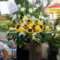 The Faiolette Angle of Big Vases bouquets bucket bunga instant sameday berbagai jenis bunga lily ros
