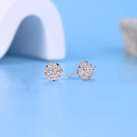 Anting Giwang Berlian Eropa Model Wilona Setting - JB Berlian