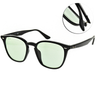 RayBan雷朋 太陽眼鏡 方框款 /黑-綠鏡片 #RB4258F 6012-52mm