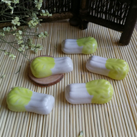 免郵個性創意日式陶瓷白菜等蔬菜動物筷架筷托筷枕餐桌擺件裝飾品