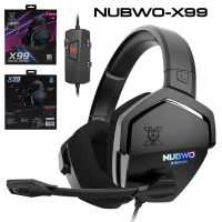 หูฟังเกมมิ่งเสียงดี NUBWO X98-X99 Gaming Headset 7.1 Virtual Surround หูฟังสำหรับนักเล่นเกมส์