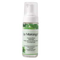 【La Morongo Co. 法國樂木美品】男士 薄荷舒涼 卸妝洗臉 潔面慕斯 160mL(男士 洗面乳 粉刺 清潔)