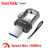SanDisk Micro USB OTG USB Stick Flash Memory Mini USB Pendrive 64GB Usb Flash Drive 32GB 128GB Key Usb 16GB 256GB For Computer
