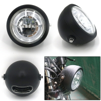 CG125摩托車改裝復古大燈 復古尾燈GN125復古轉向燈摩托車配件