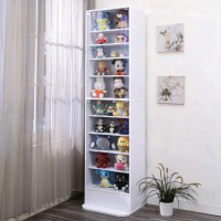 【BuyJM】BuyJM MIT加深40公分/低甲醛10層耐重層板直立式cm180展示櫃(書櫃/收納櫃/玻璃櫃/公仔櫃/GK)
