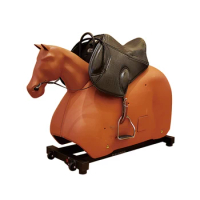 Hot Sale Trainer Racecourse Horse Training Equipment Electric Horse Riding Machine for Rehabilitation