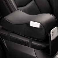 Universal Car Central Armrest Pad Mat Cushion Cover For SUBARU Xv Forester 2016 impreza outback sti legacy VW POLO PASSAT JETTA