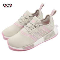 adidas 休閒鞋 NMD R1 W 女鞋 米白 奶茶 粉紅 Boost 愛迪達 GW9473