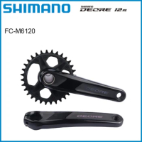 SHIMANO DEORE FC M6120 Crankset 1x12Speed 170MM 175MM 32T Mountain Bike DEORE M6100 Series