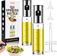 PUZMUG Oil Sprayer for Cooking Olive Oil Sprayer Mister 100ml Olive Oil Spray Bottle for Salad BBQ K