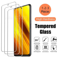 Tempered Glass For Xiaomi Poco X3 Pro X3Pro M2102J20SG, M2102J20SI, Poco X3 Nfc Screen Protective Protector Phone Cover Film