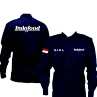 KEMEJA KERJA INDOFOOD Seragam INDOFOOD full bordir