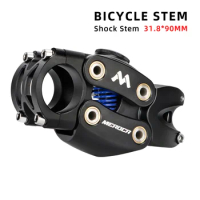 MEROCA Suspension Mtb Stem 31 8 Shock-Absorbing Bike Handlebar Stem for Road Gravel Hybrid and E-Bikes Damper Stem Bicycle Parts