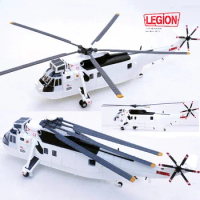 Die Cast 1:72 Scale LEGION America Royal Navy Squadron Helicopter Model UN Alloy Aircraft Model Collection Toy Gift Display