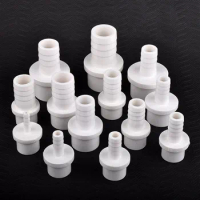 1~20Pc O.D20/25/32-5/8/10/12/14/16/18/20/25mm PVC Hose Pagoda Connector Garden Irrigation Water Pipe Soft Hose Joint Fitting