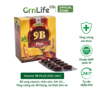 【Chính hãng】  VITAMIN tổng hợp 9B PLUS Đại Uy tăng cường sức đề kháng, giúp ăn ngon, ngủ ngon (100 v