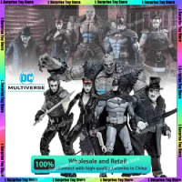 [In Stock] McFarlane Toys DC Multiverse Batman Catwoman The Penguin Ra's al Ghul Anime Action Figures Statue Figurine Gifts Toy