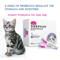 Cats with probiotics cat gastrointestinal diarrhea vomiting constipation cat special probiotics 24g