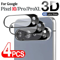 Vỏ Bảo Vệ Camera, 1 / 4 Cái, Dành Cho Google Pixel 10 Pro XL, Kính Cường Lực Màu Đen, Phim Ống Kính 