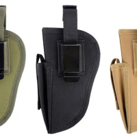Factory Wholesale Tactical Small Waist Cover Compact M1911 Protective Cover Holster Outdoor Tactical Waist Pack Shooting Sub-bag