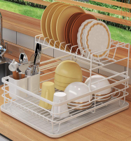 廚房置物架碗盤收納架瀝水架家用濾水碗碟架碗架收納盒碗筷架