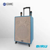 GMC Speaker 883E – Bluetooth Karaoke Speaker 12" – 200W, USB, SD, AV In, FM Radio, Karaoke Jack, Wir