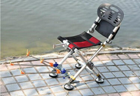 Tab釣椅釣魚椅可摺疊便攜全地形加厚 釣魚座椅臺釣椅子多功能釣凳ATF 雙十一購物節