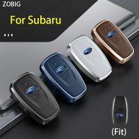 SUBARU Zobig 適用於斯巴魯鑰匙扣蓋鋁合金汽車鑰匙包鑰匙扣兼容斯巴魯 Forester CrossTrek O