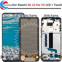 6.57'' For Xiaomi Mi 10 Lite 5G LCD Touch Screen Display Digitizer Assambly For Xiaomi Mi 10 lite LCD M2002J9G