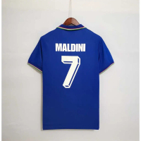 High-Quality AAA Racing Shirt Used in Italy During the 1990s, Sizes S to 2XL, Marinini #7 Retro Styl